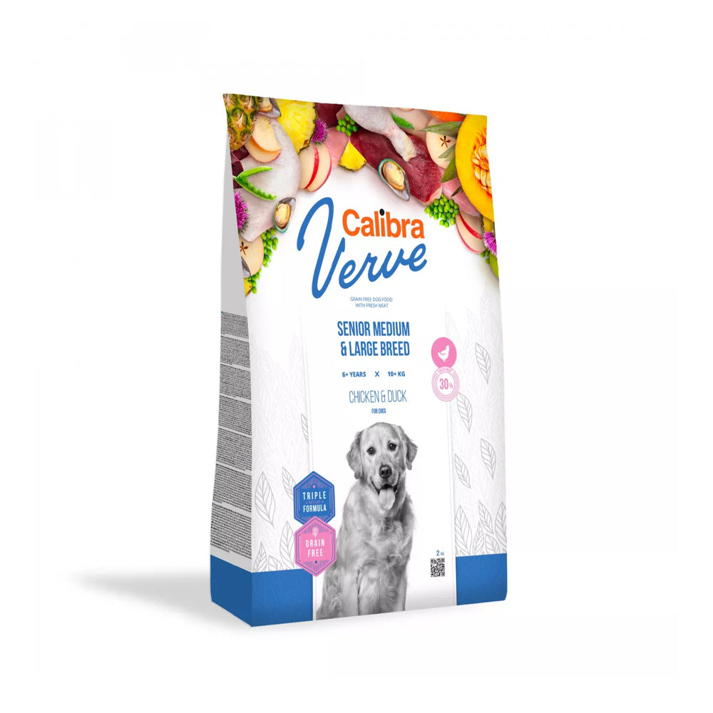 Calibra Dog Verve GF Senior Chicken&Duck 2kg