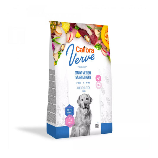 Calibra Dog Verve GF Senior Chicken&Duck 2kg