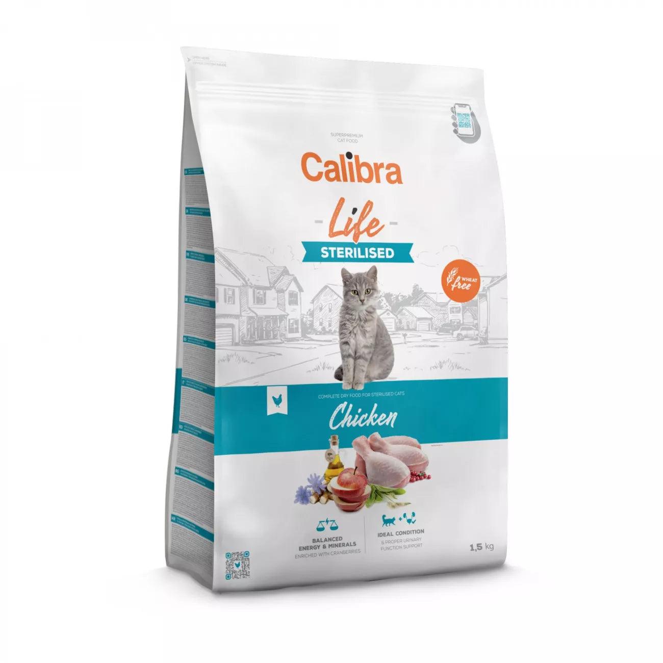 Calibra Cat Life Sterilised Chicken 6 Kg