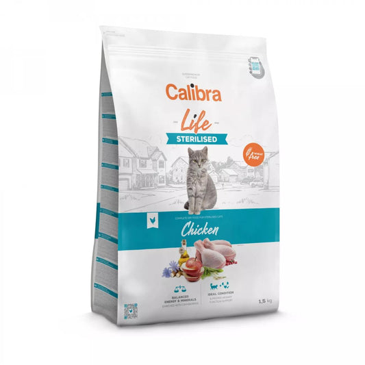 Calibra Cat Life Sterilised Chicken 6 Kg
